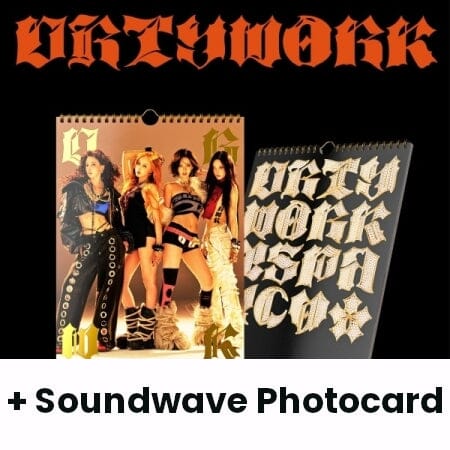 AESPA - DIRTY WORK (DIRTY WORKER) + Soundwave Photocard Nolae