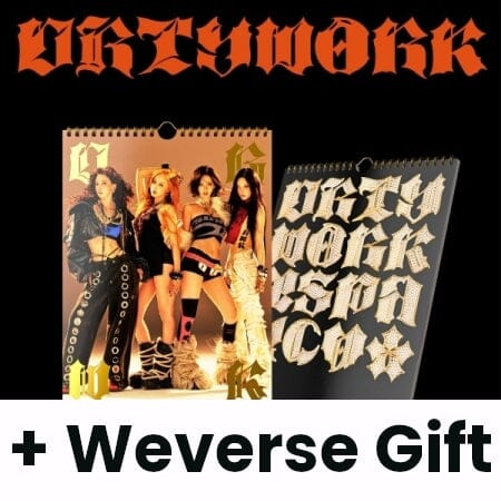 AESPA - DIRTY WORK (DIRTY WORKER) + Weverse Gift Nolae