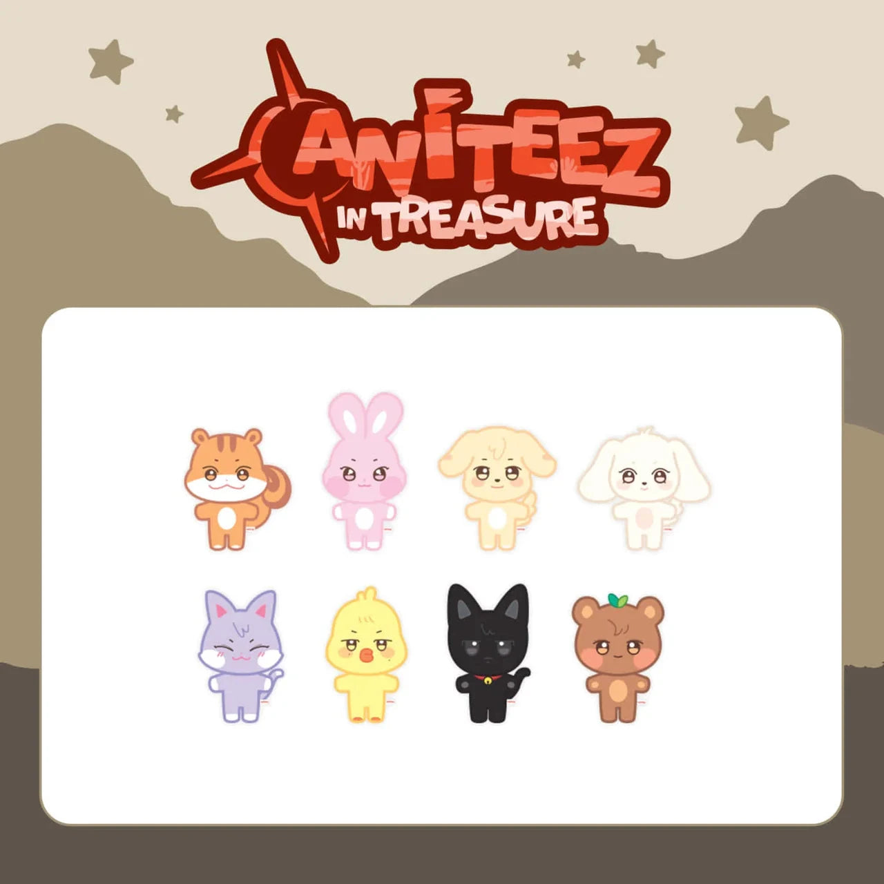 ATEEZ - ANITEEZ IN TREASURE OFFICIAL MD 1 Nolae