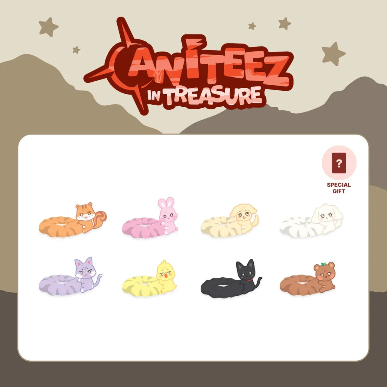 ATEEZ - ANITEEZ IN TREASURE OFFICIAL MD 1 Nolae