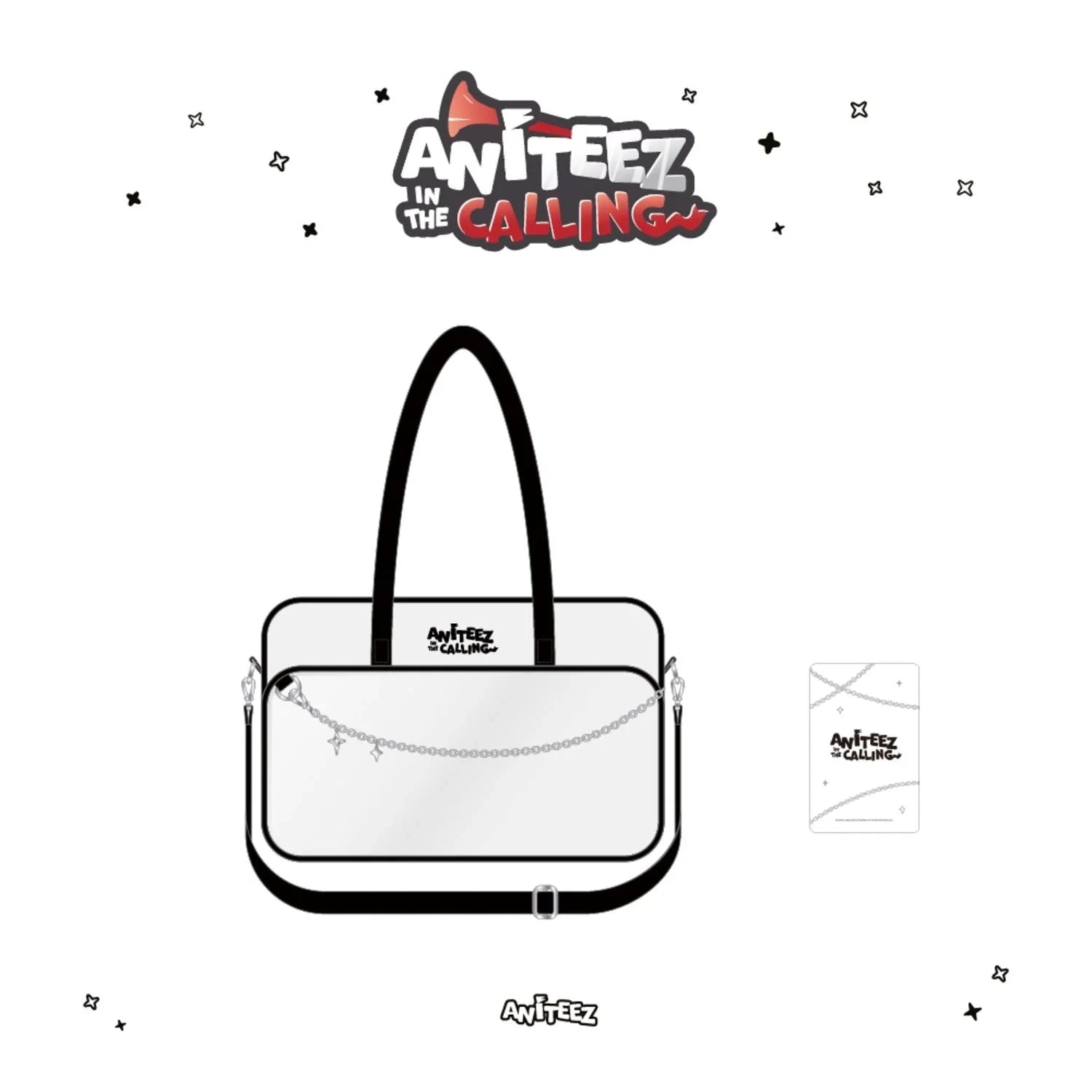 ATEEZ - CLOTHES & BAGS (ANITEEZ IN THE CALLING OFFICIAL MD) Nolae