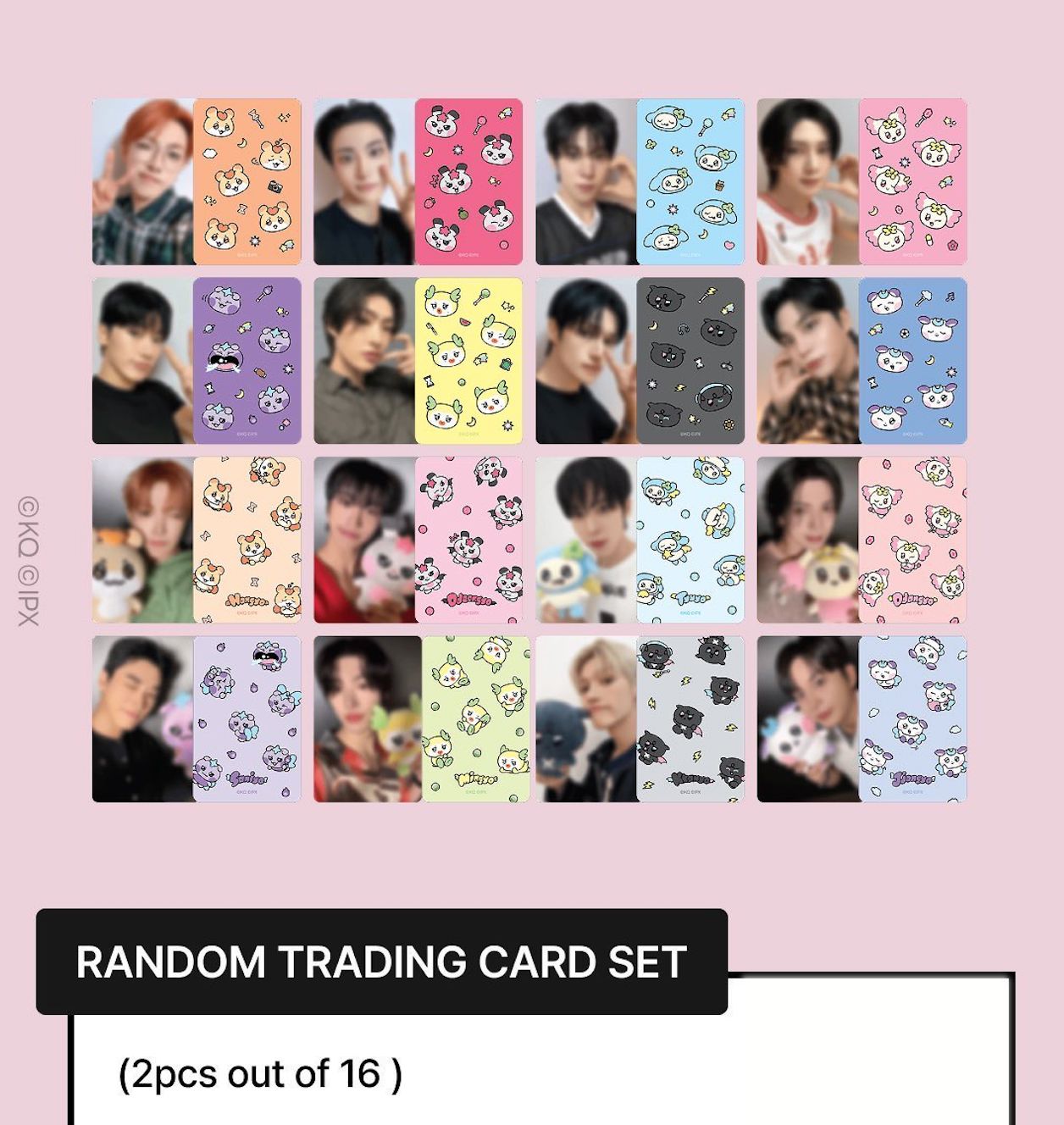 ATEEZ - TRADING CARD, BALL CAP & MULTI POUCH (MIGHTEEZ POP UP STORE MD) Nolae