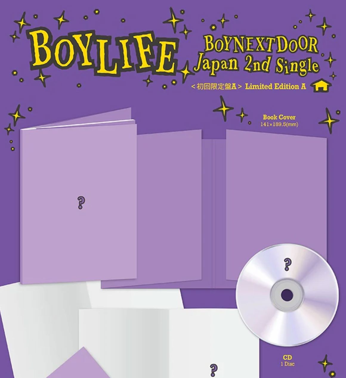 BOYNEXTDOOR - BOYLIFE (JAPAN 2ND SINGLE) + Weverse Gift Nolae