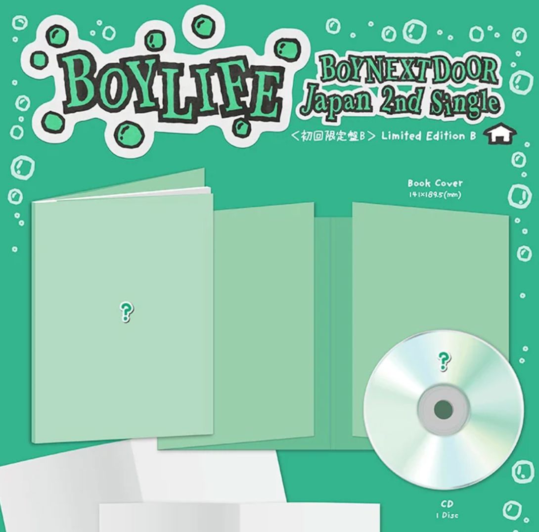 BOYNEXTDOOR - BOYLIFE (JAPAN 2ND SINGLE) + Weverse Gift Nolae