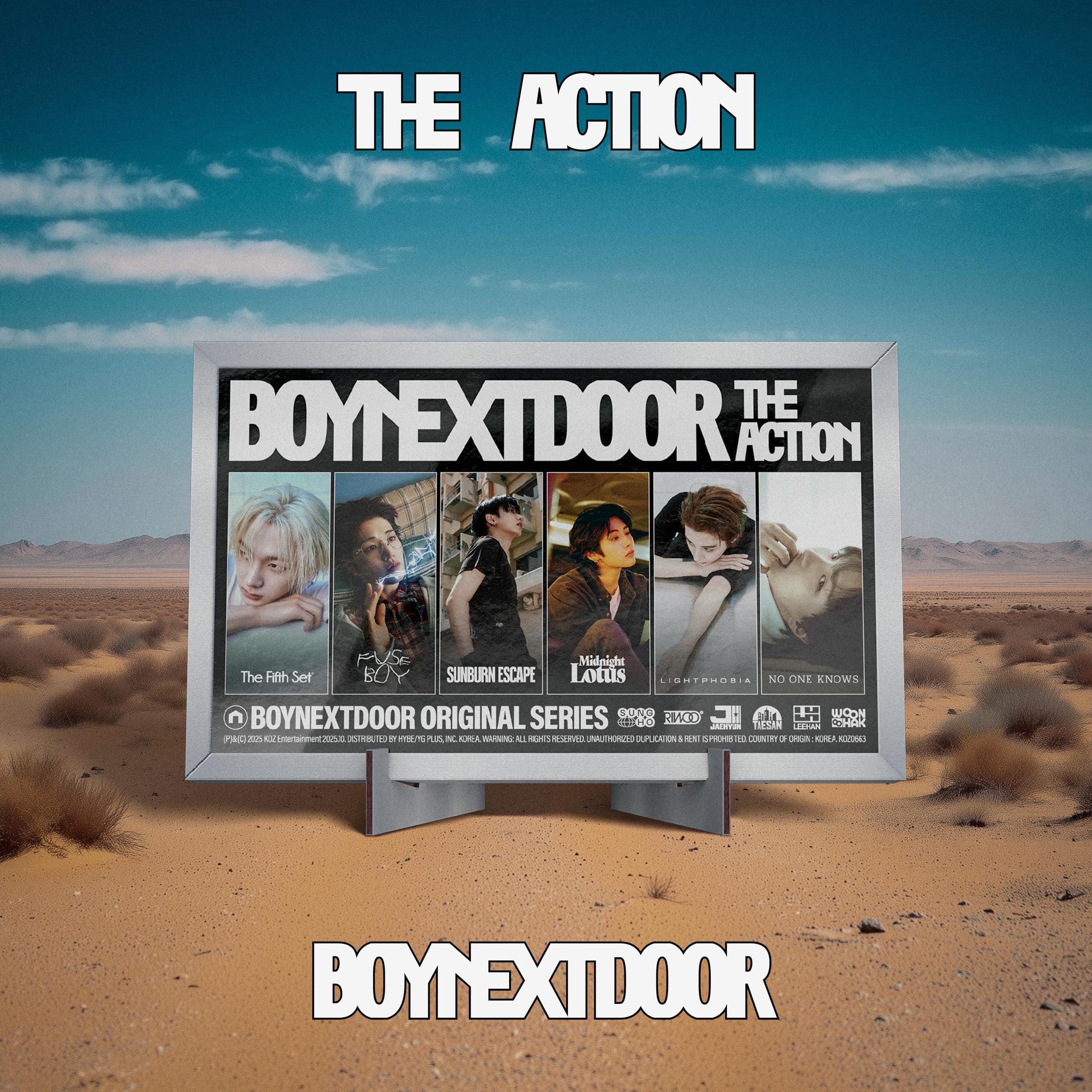 BOYNEXTDOOR - THE ACTION (FRAME VER.) Nolae
