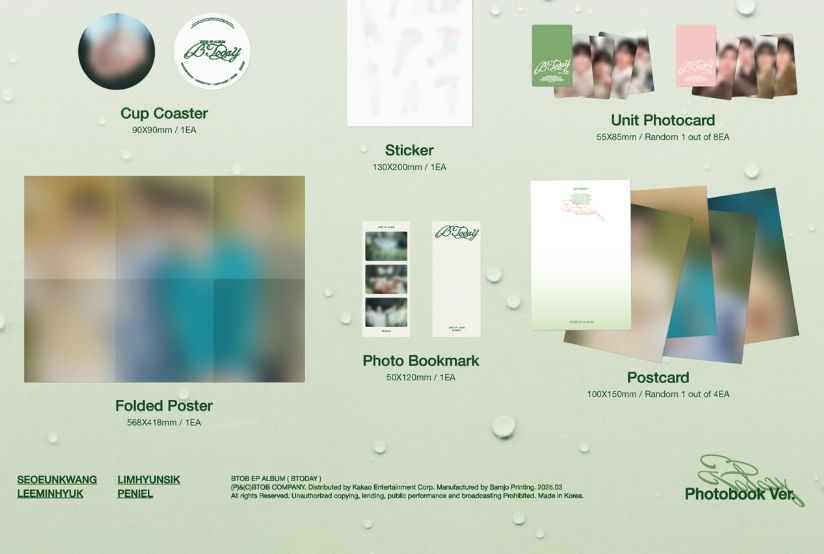 BTOB - BTODAY (PHOTOBOOK VER.) Nolae