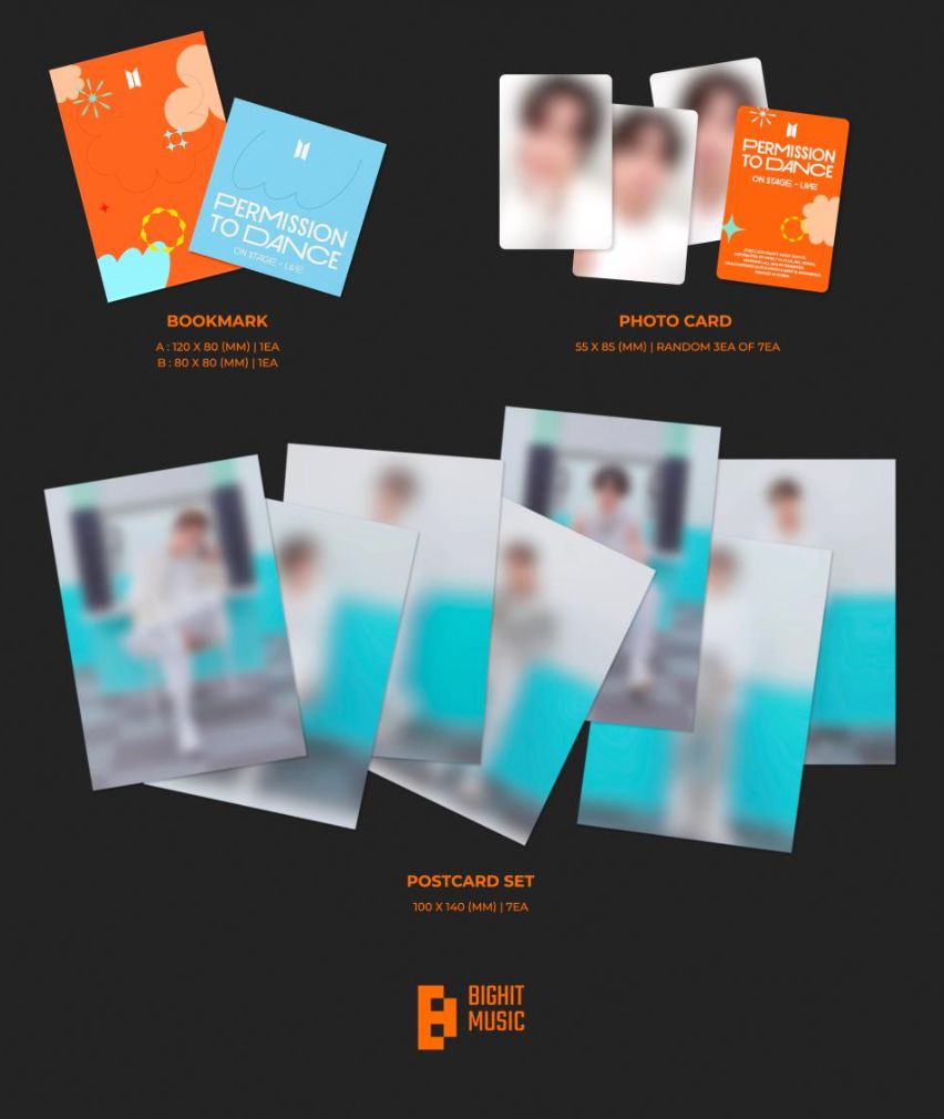 BTS - PERMISSION TO DANCE ON STAGE - LIVE (LIVE ALBUM) + Weverse Gift Nolae