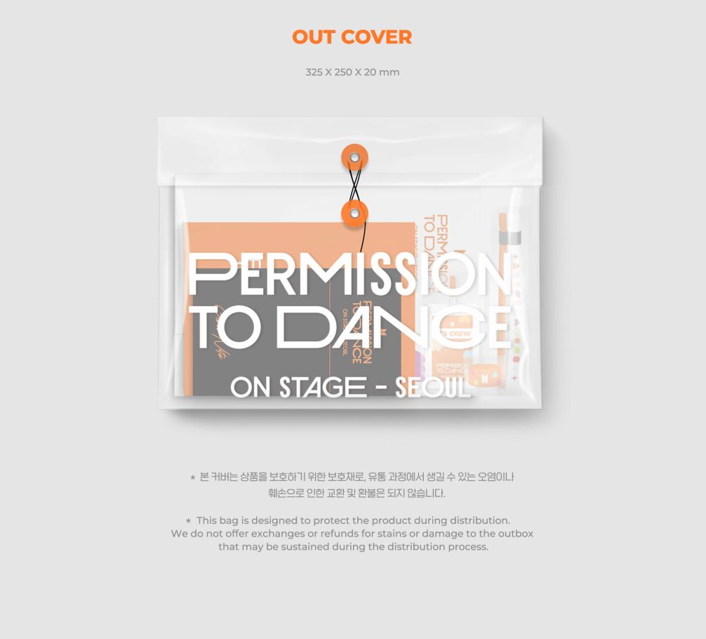 BTS - PERMISSION TO DANCE ON STAGE - LIVE SET & DIGITAL CODE + Weverse Gift Nolae