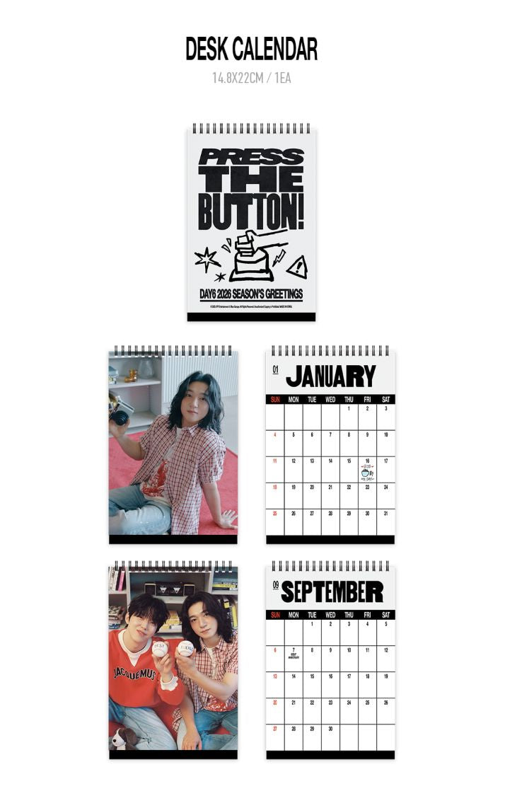 DAY6 - 2026 SEASON'S GREETINGS (PRESS THE BUTTON) Nolae