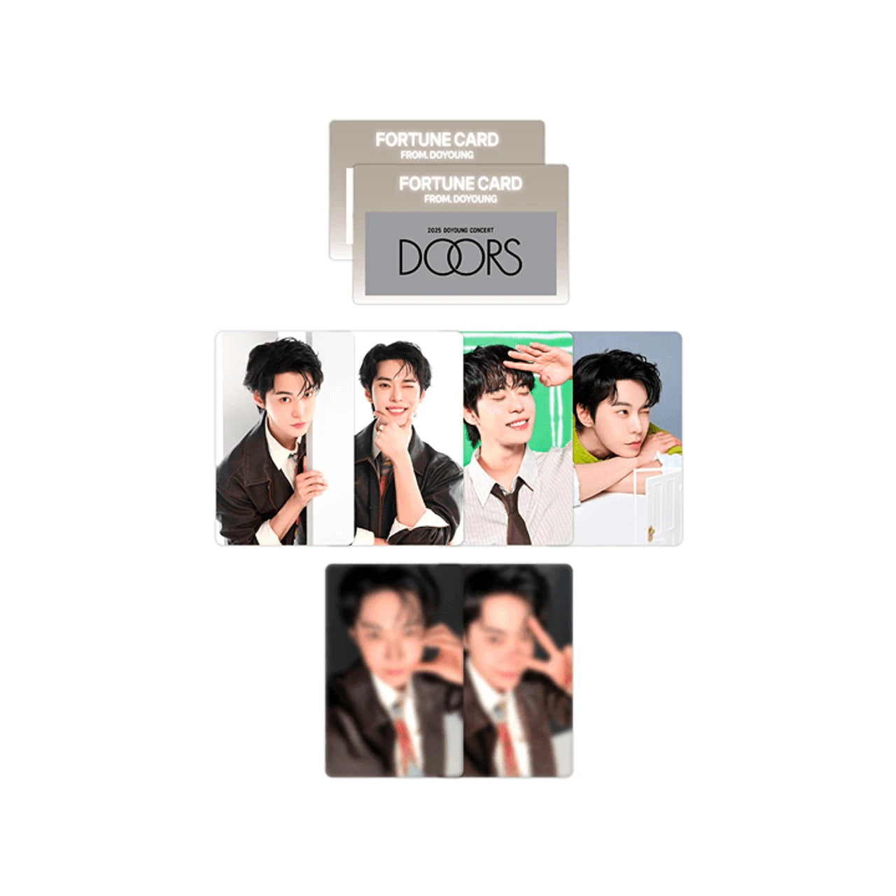 DOYOUNG (NCT) - FORTUNE SCRATCH CARD SET (2025 CONCERT 'DOORS' MD) Nolae