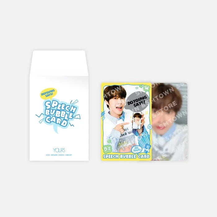 DOYOUNG (NCT) - SPEECH BUBBLE CARD SET (2025 DOYOUNG ENCORE CONCERT 'YOURS' OFFICIAL MD) Nolae