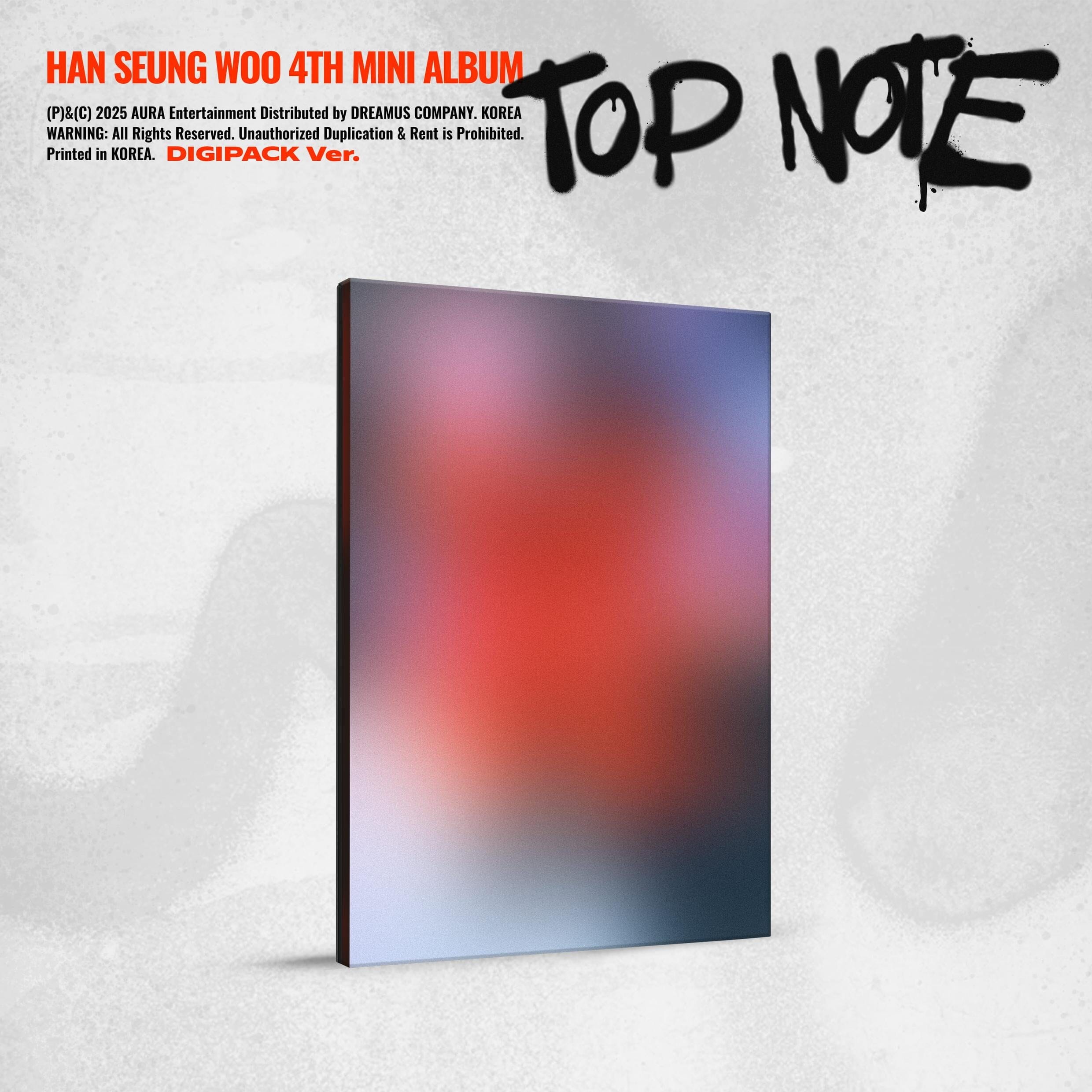 HAN SEUNG WOO - TOP NOTE (DIGIPACK VER.) Nolae