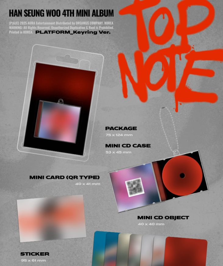 HAN SEUNG WOO - TOP NOTE (PLATFORM VER.) Nolae