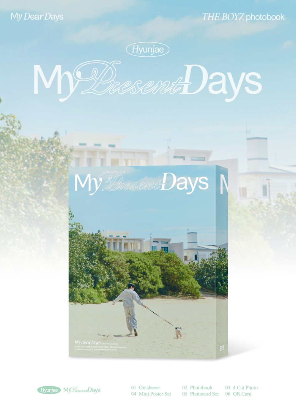HYUNJAE (THE BOYZ) - MY PRESENT DAYS (MY DEAR DAYS THE BOYZ PHOTOBOOK) Nolae
