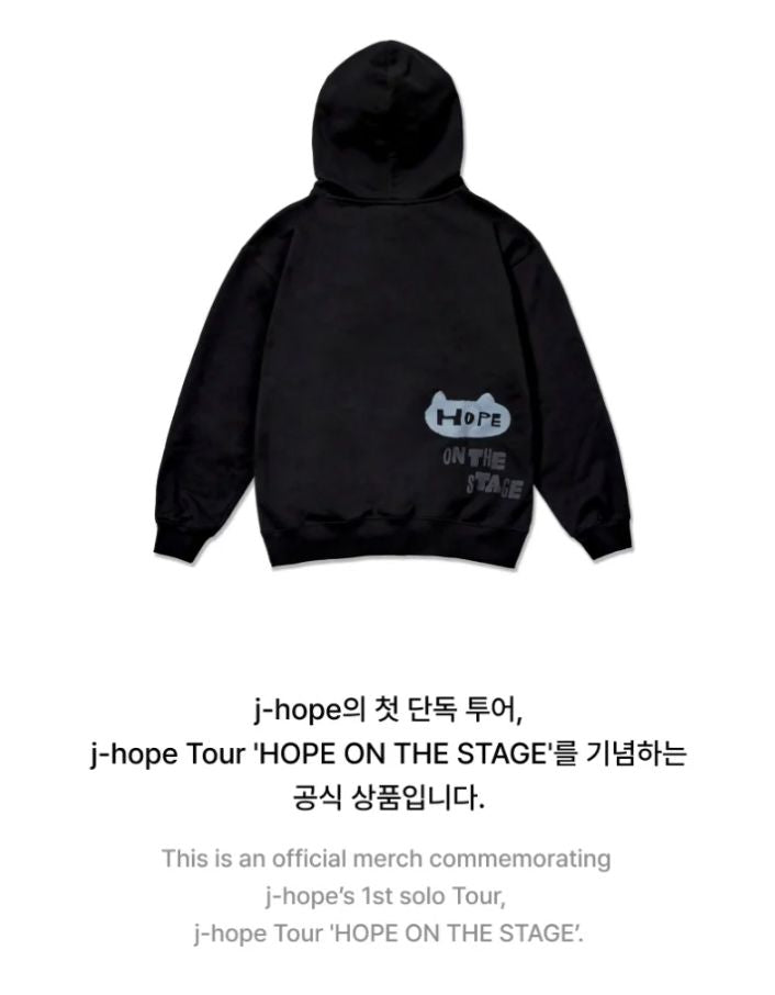 J-HOPE (BTS) - HOODIE (J-HOPE TOUR 'HOPE ON THE STAGE' MD) Nolae
