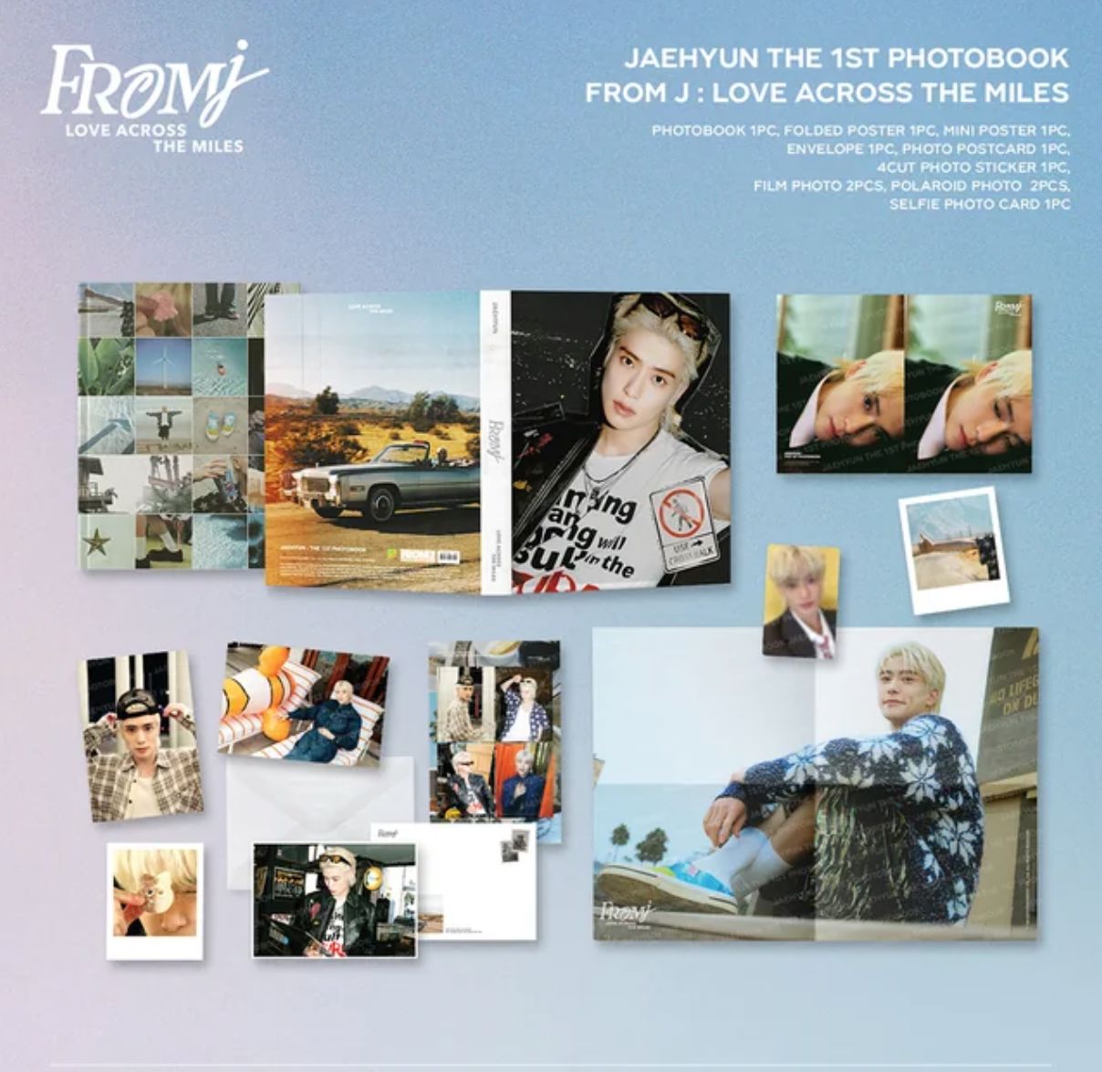 JAEHYUN (NCT) - THE 1ST PHOTOBOOK (FROM J : LOVE ACROSS THE MILES) Nolae