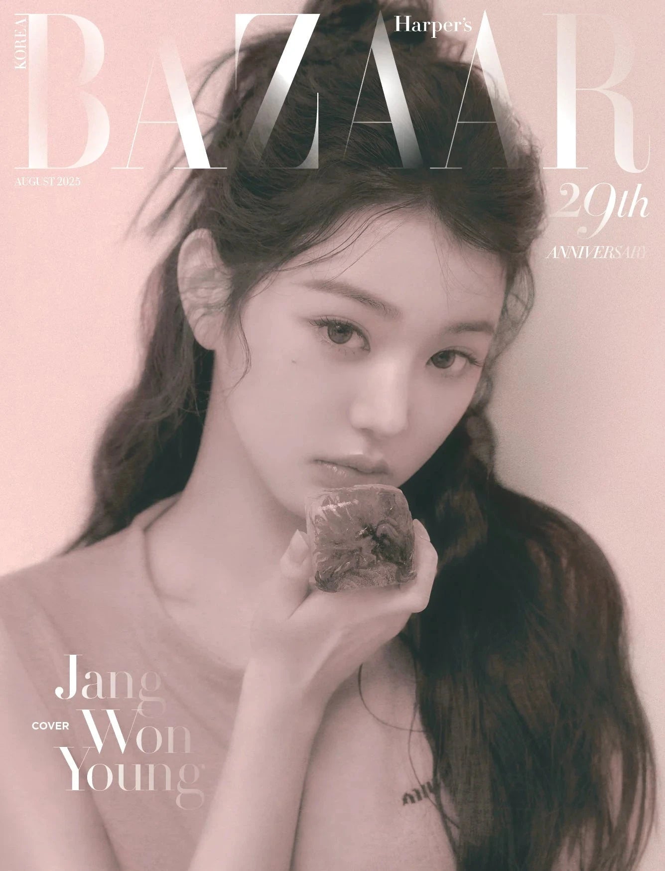 JANG WON YOUNG (IVE) - BAZAAR (2025 AUGUST ISSUE) Nolae