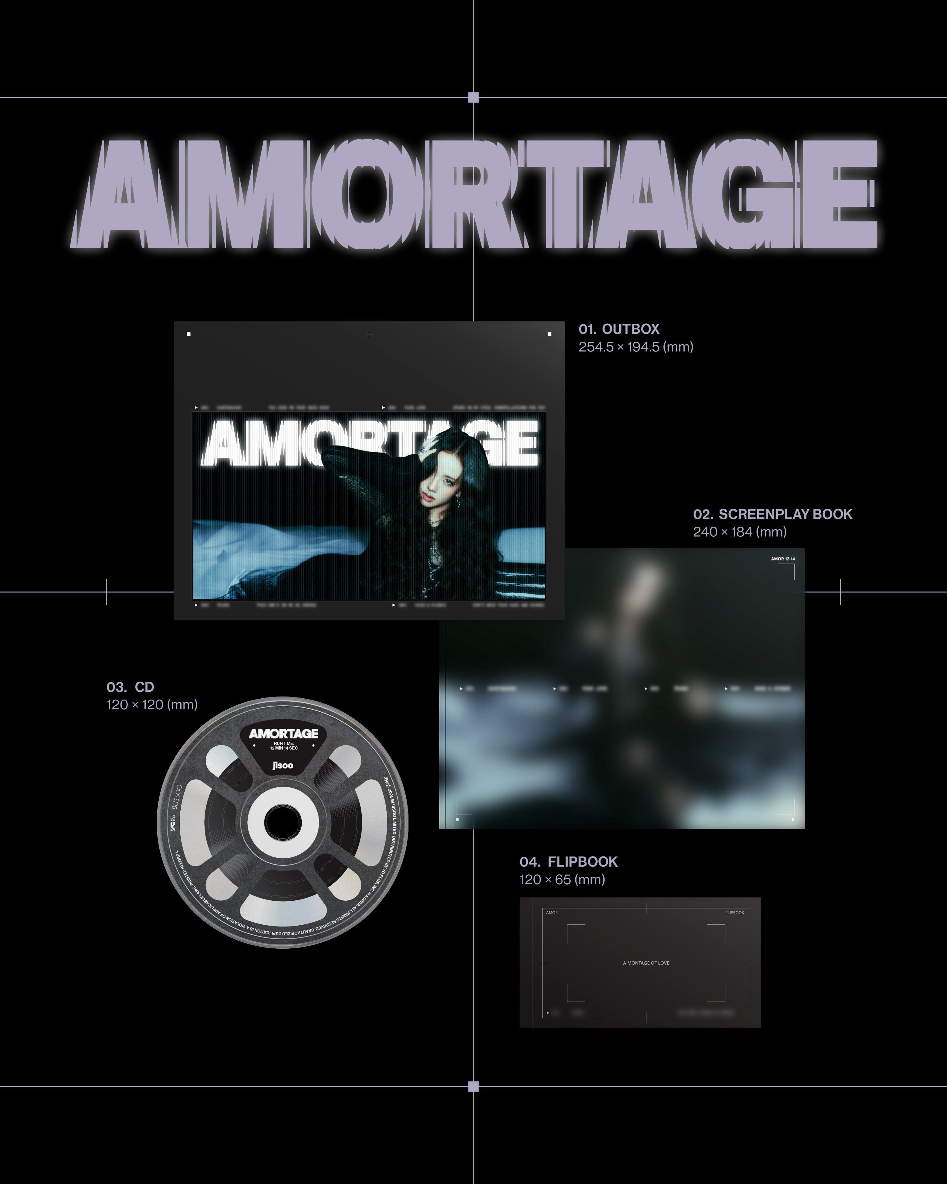 JISOO (BLACKPINK) - AMORTAGE (EXCLUSIVE EDITION) Nolae
