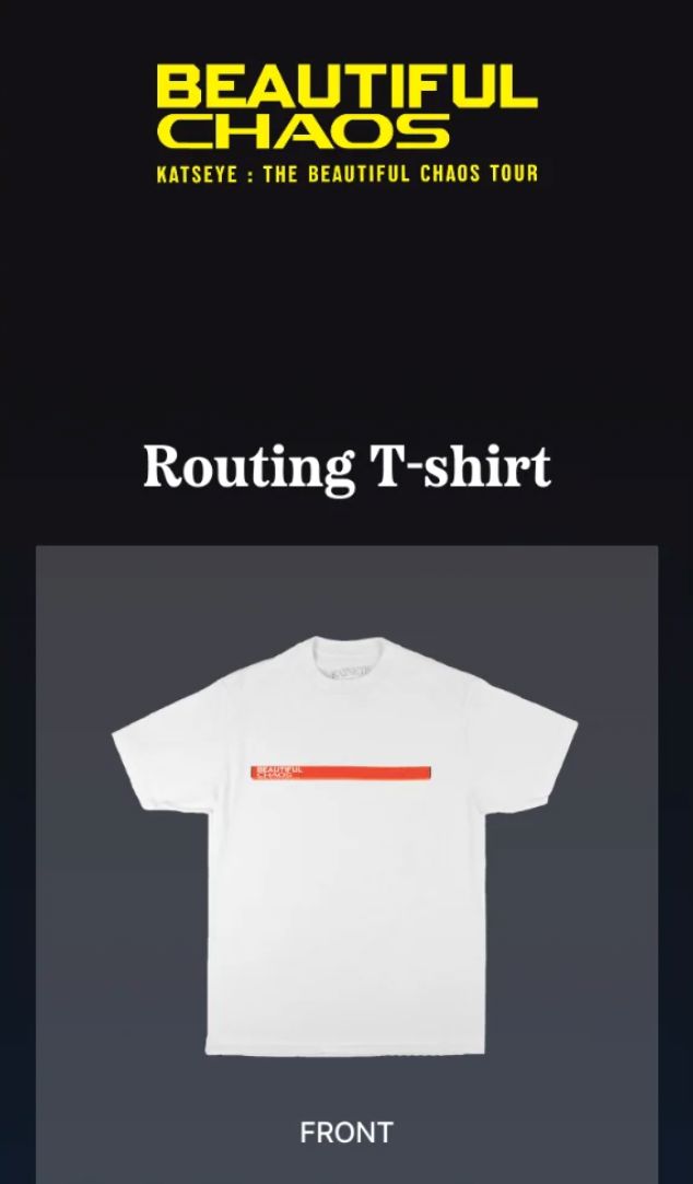 KATSEYE - T-SHIRTS & HOODIES (THE BEAUTIFUL CHAOS OFFICIAL MD) Nolae