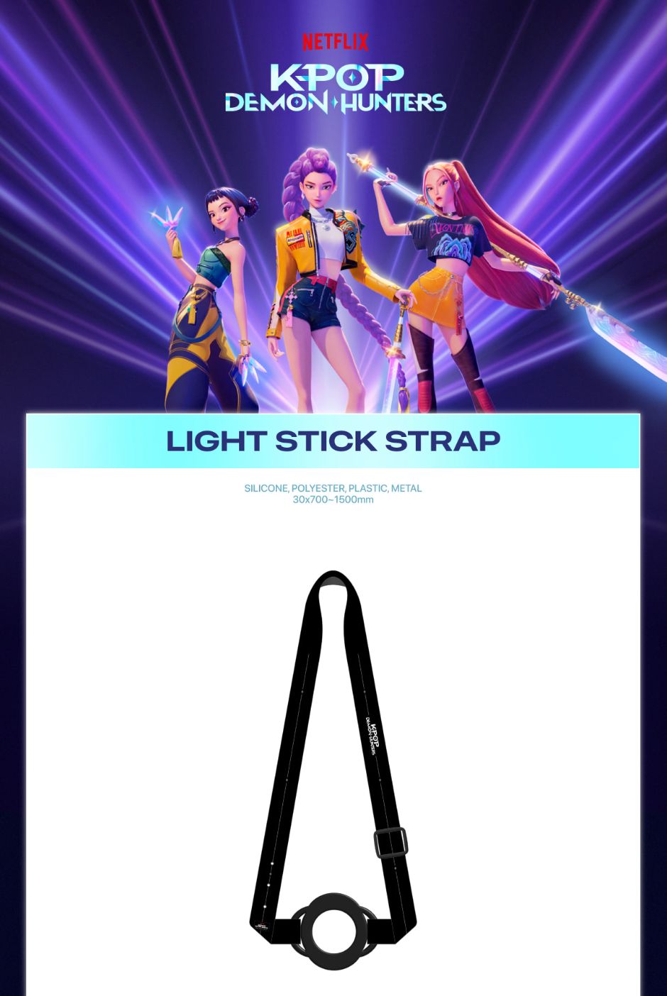 KPOP DEMON HUNTERS - OFFICIAL LIGHT STICK MD Nolae