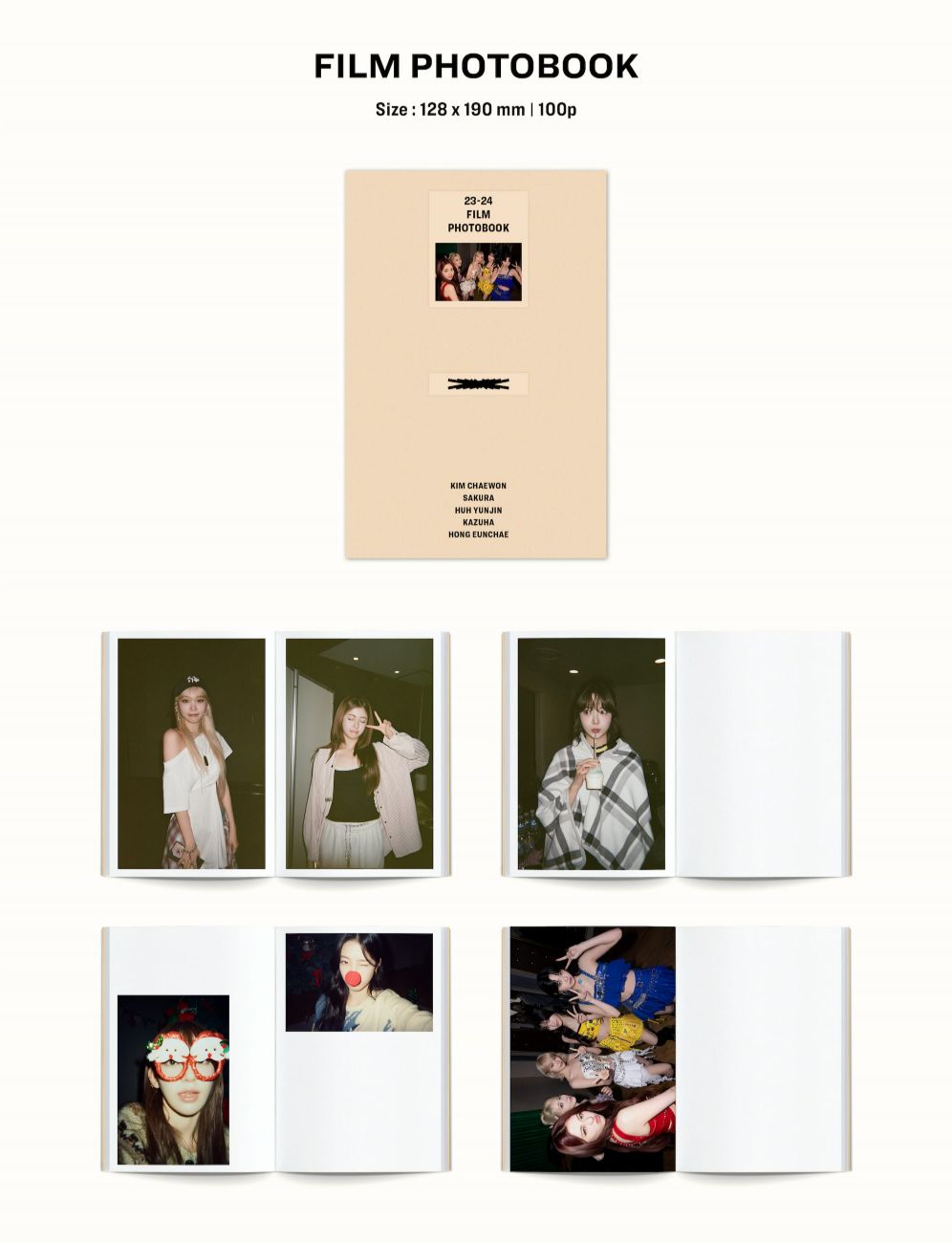 LE SSERAFIM - 'ON-OFF 23-24' FILM PHOTOBOOK Nolae