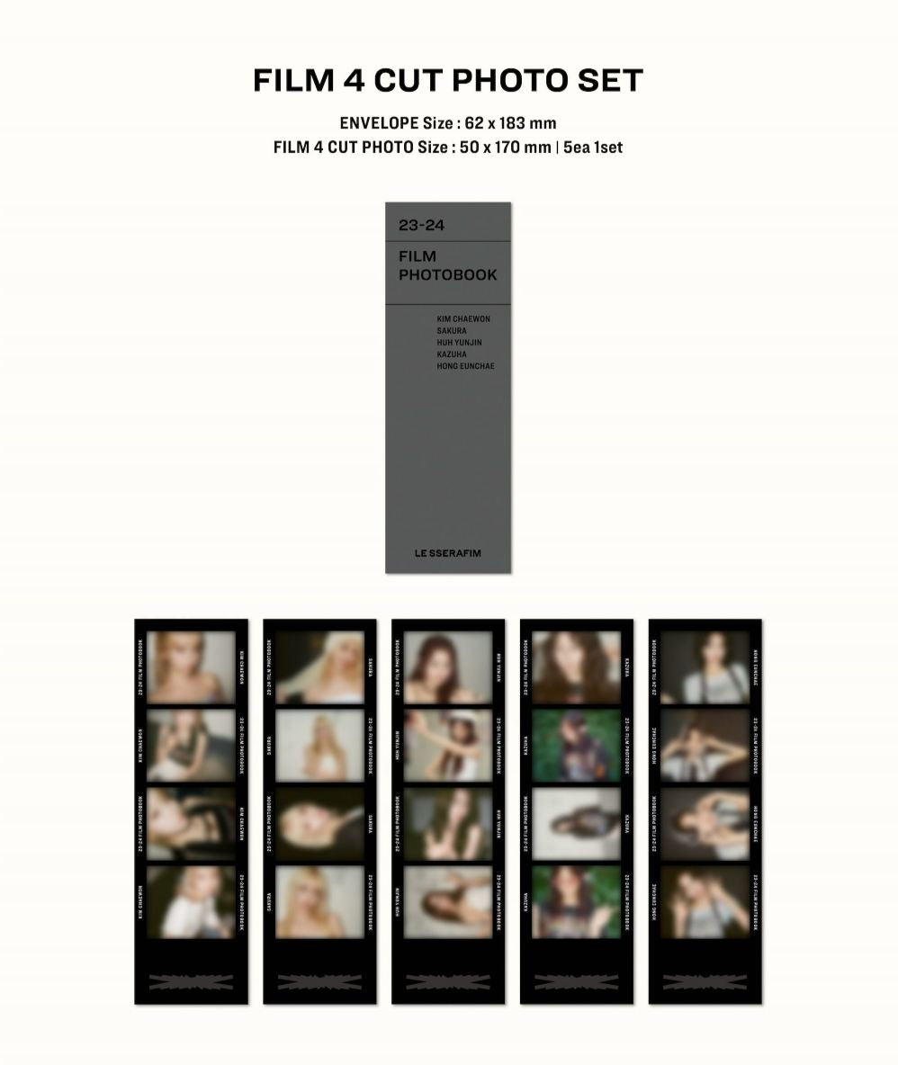 LE SSERAFIM - 'ON-OFF 23-24' FILM PHOTOBOOK Nolae