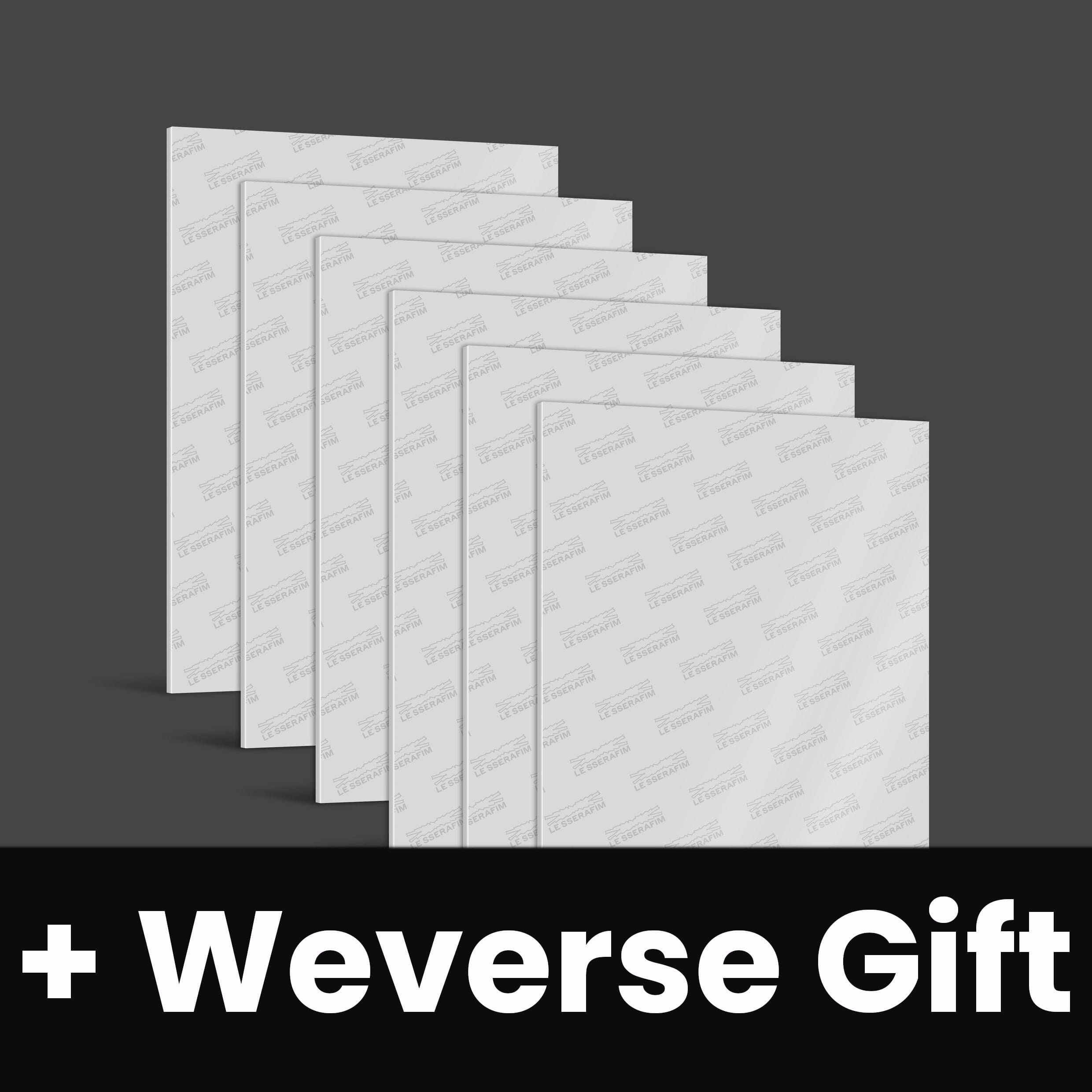 LE SSERAFIM - SPAGHETTI (COMPACT VER.) + Weverse Gift Nolae