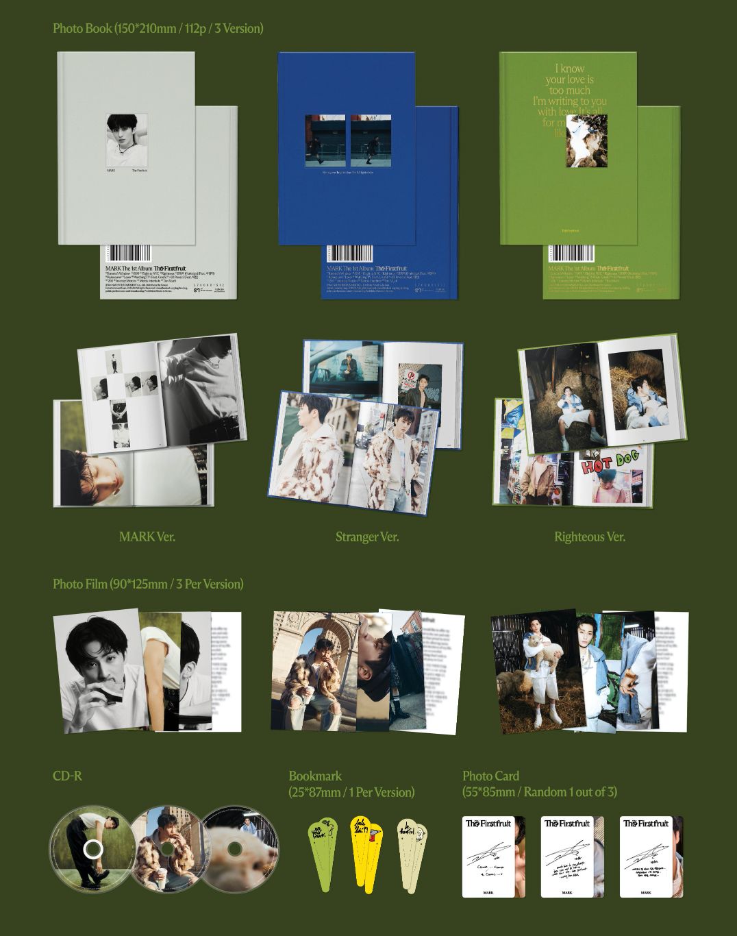 MARK (NCT) - THE FIRSTFRUIT (PHOTOBOOK VER.) Nolae