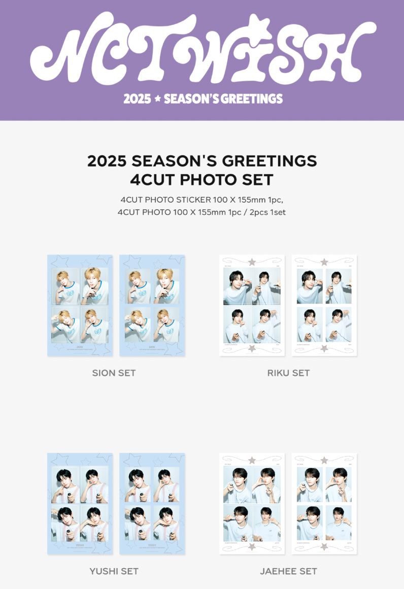 NCT WISH - 2025 SM ARTIST SEASON’S GREETINGS OFFICIAL MD Nolae
