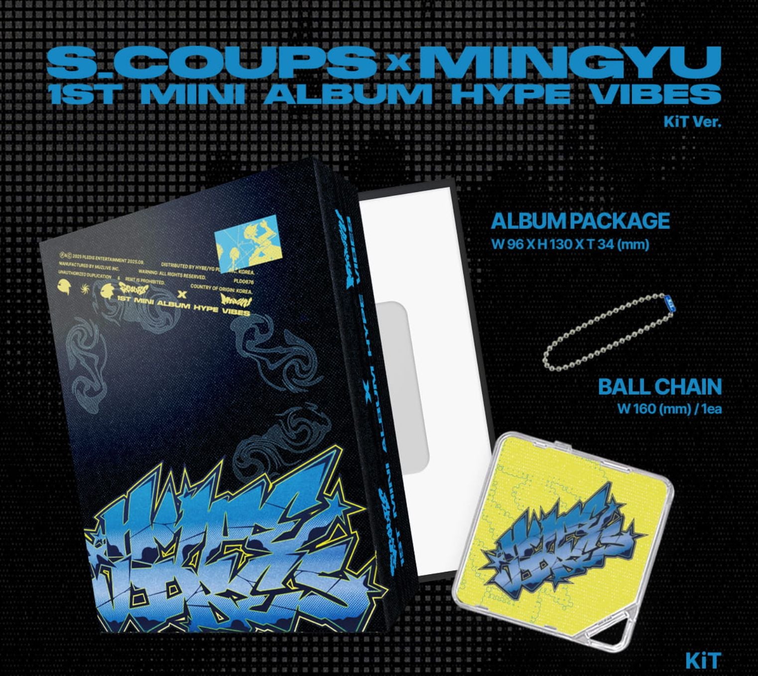 S.COUPS X MINGYU (SEVENTEEN) - HYPE VIBES (KIT VER.) Nolae