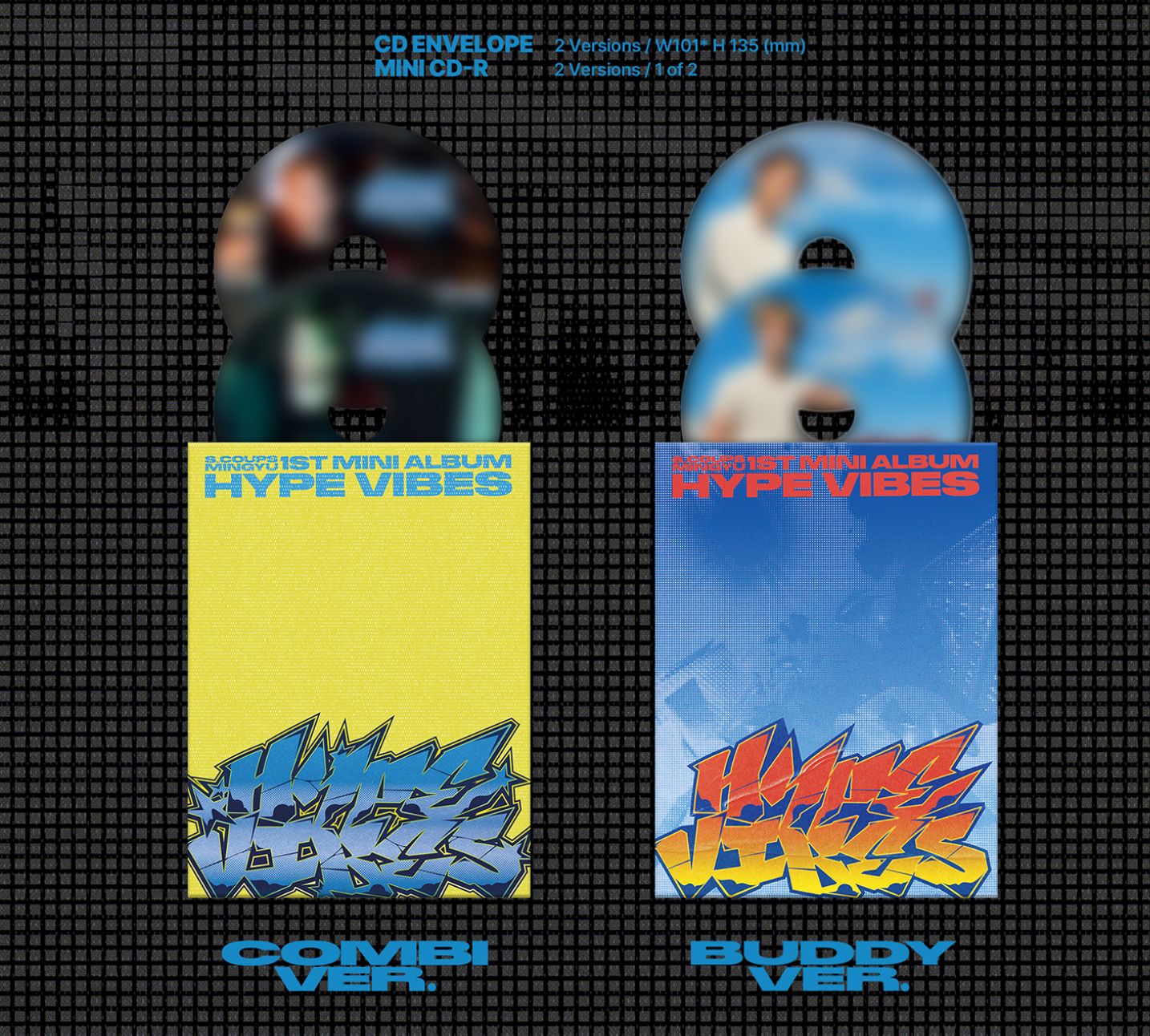 S.COUPS X MINGYU (SEVENTEEN) - HYPE VIBES (STANDARD VER.) Nolae