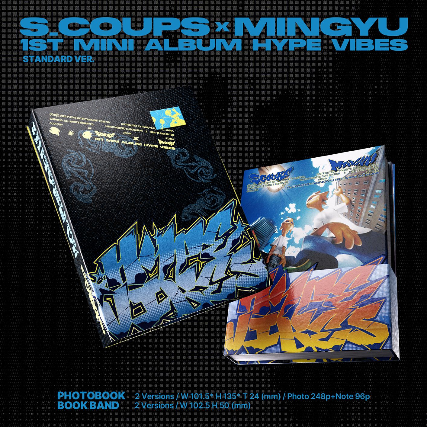 S.COUPS X MINGYU (SEVENTEEN) - HYPE VIBES (STANDARD VER.) + Weverse Gift Nolae