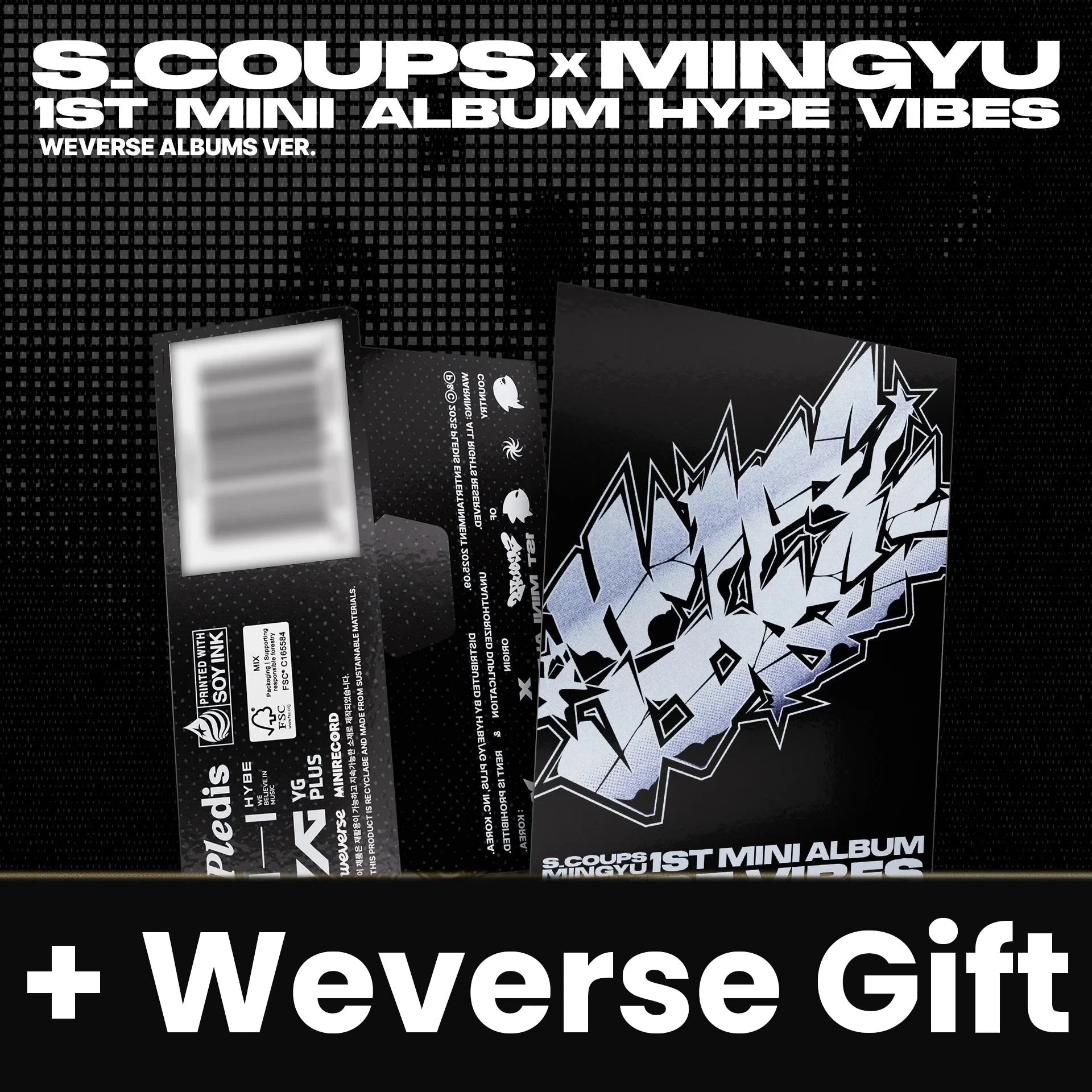 S.COUPS X MINGYU (SEVENTEEN) - HYPE VIBES (WEVERSE ALBUMS VER.) + Weverse Gift Nolae