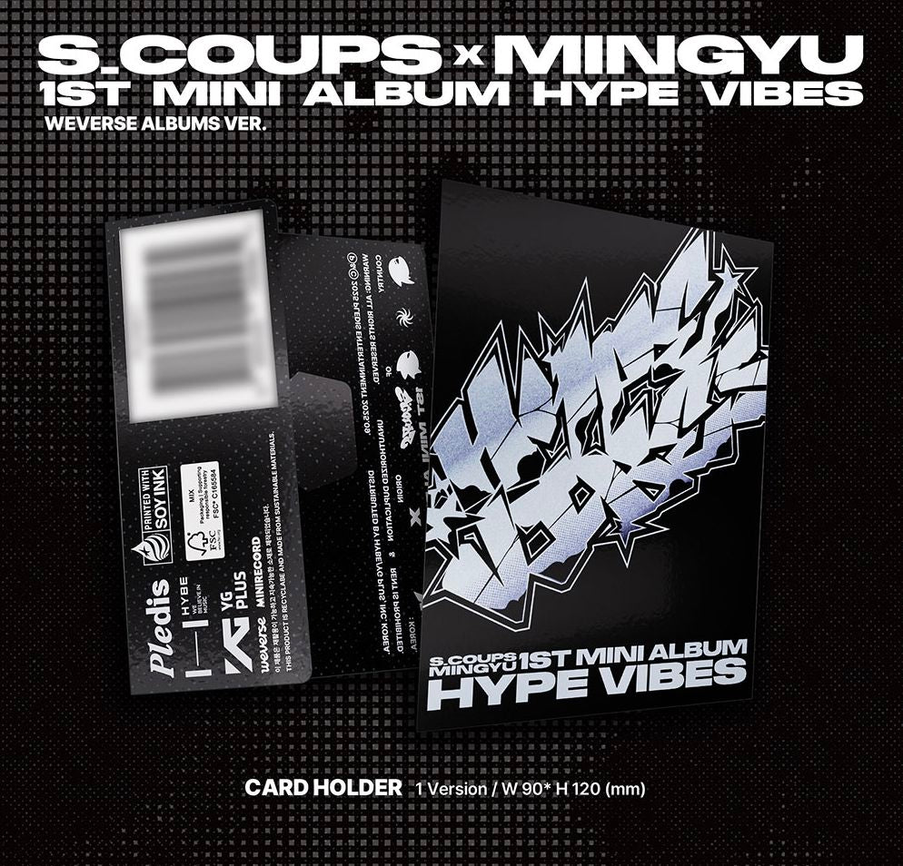 S.COUPS X MINGYU (SEVENTEEN) - HYPE VIBES (WEVERSE ALBUMS VER.) + Weverse Gift Nolae