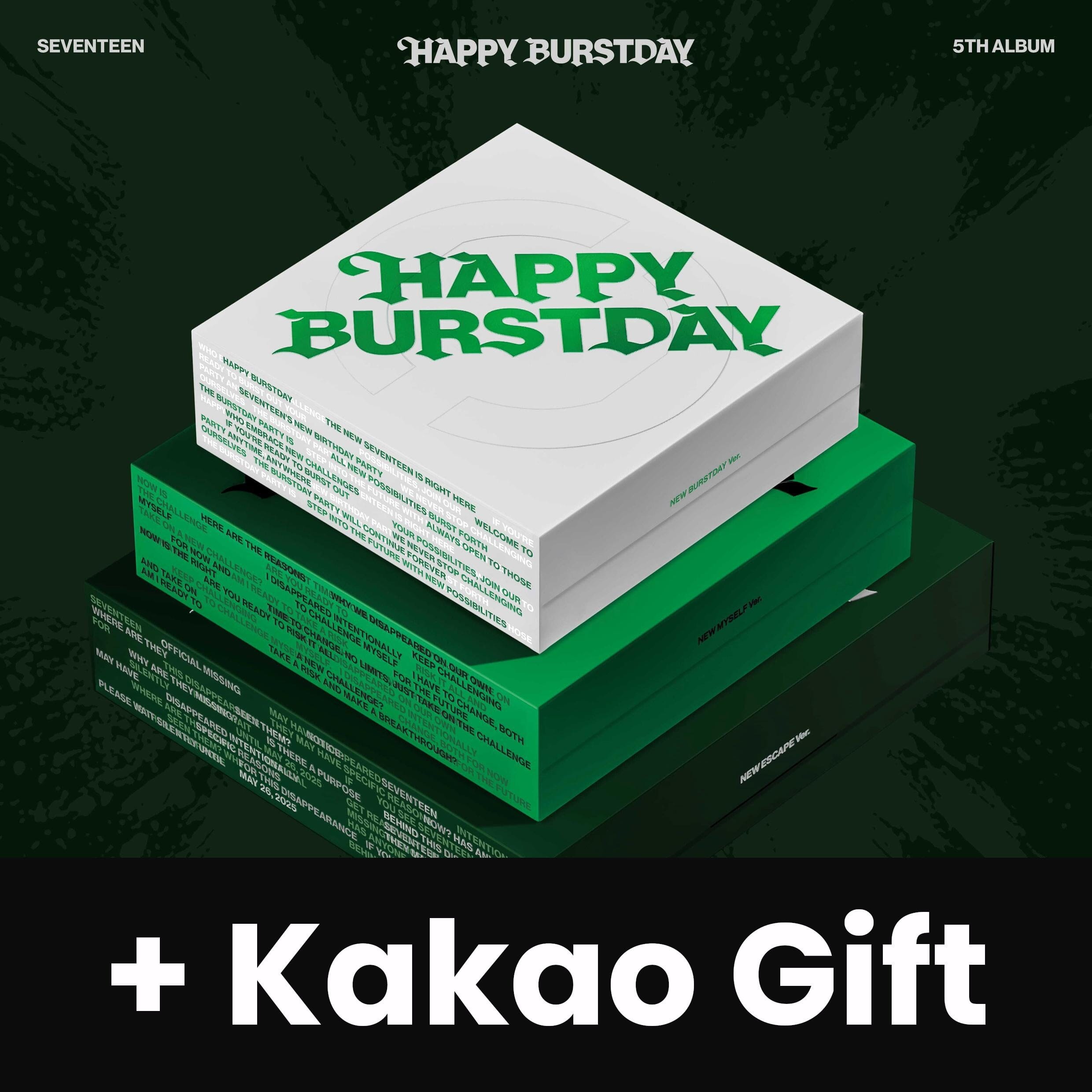 SEVENTEEN - HAPPY BURSTDAY + Kakao Gift Nolae