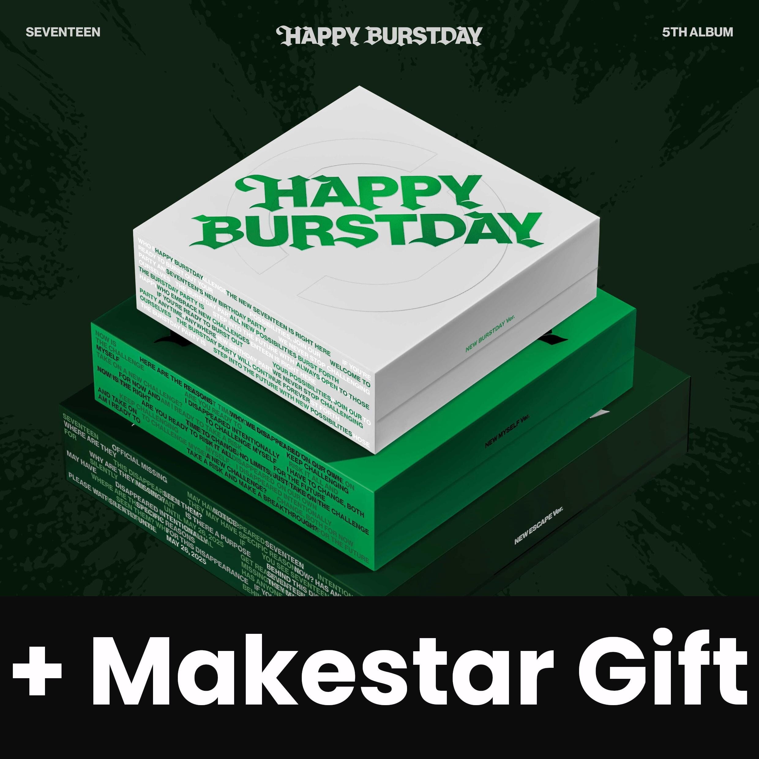SEVENTEEN - HAPPY BURSTDAY + Makestar Gift Nolae