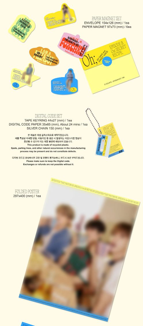 SEVENTEEN - UNIT PHOTOBOOK (EPISODE: OH, MY DAYS AND SWEET VOICE)