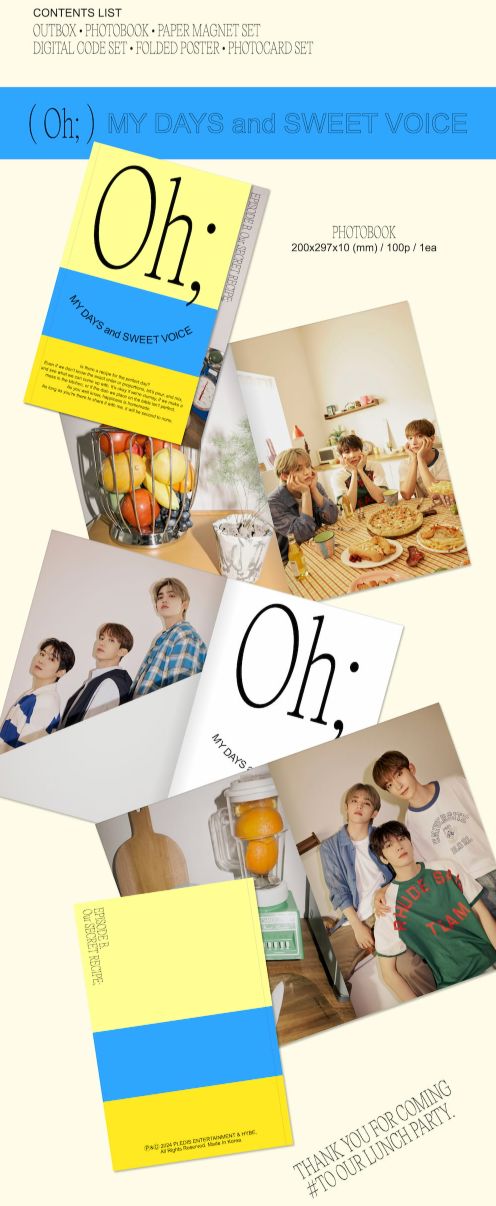 SEVENTEEN - UNIT PHOTOBOOK (EPISODE: OH, MY DAYS AND SWEET VOICE)