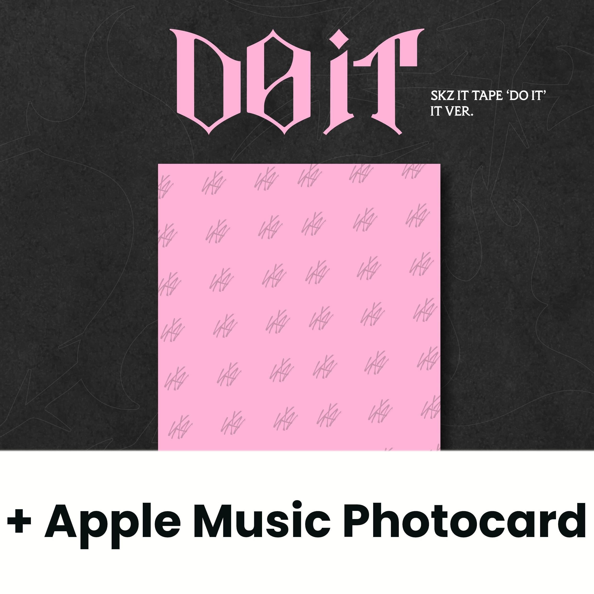 STRAY KIDS - DO IT (IT VER.) + Apple Music Photocard Nolae