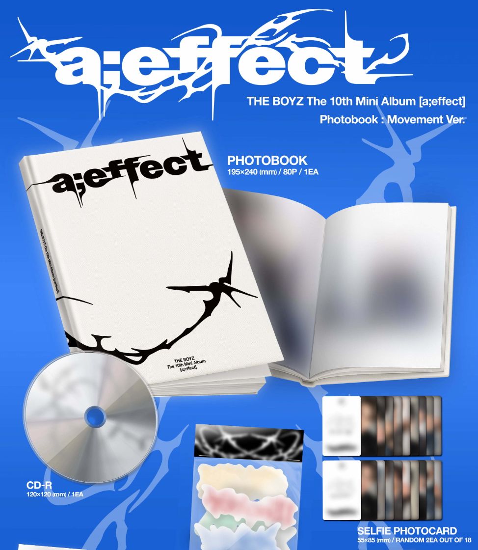 THE BOYZ - A;EFFECT (PHOTOBOOK VER.) Nolae