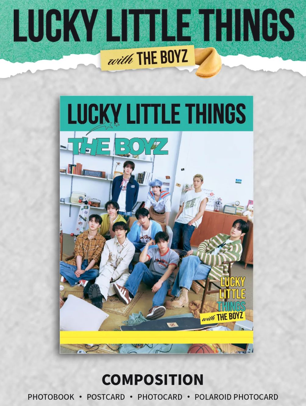 THE BOYZ - LUCKY LITTLE THINGS WITH THE BOYZ (PHOTOBOOK) Nolae