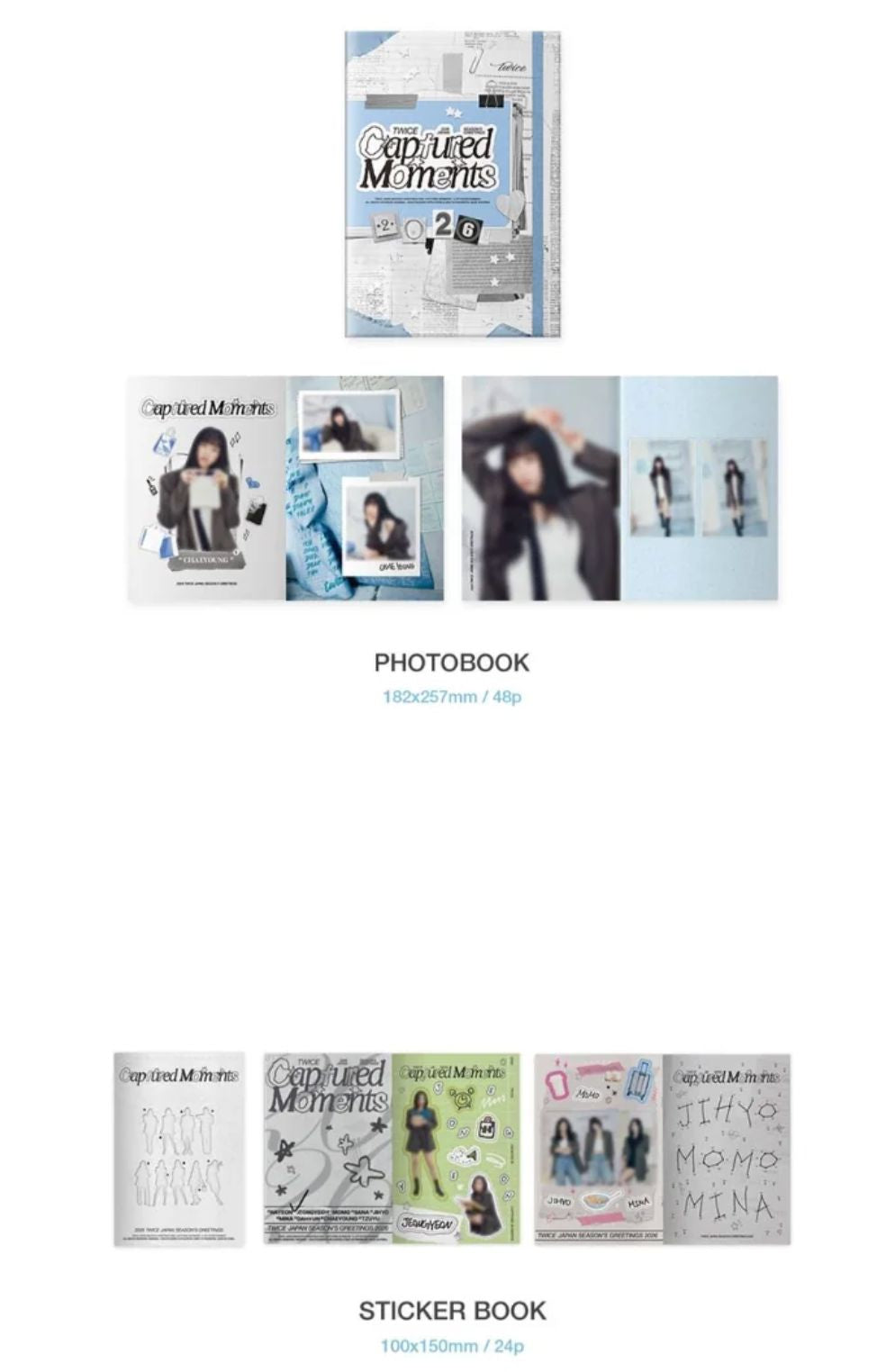 TWICE - 2026 JAPAN SEASON'S GREETINGS (CAPTURED MOMENTS) Nolae