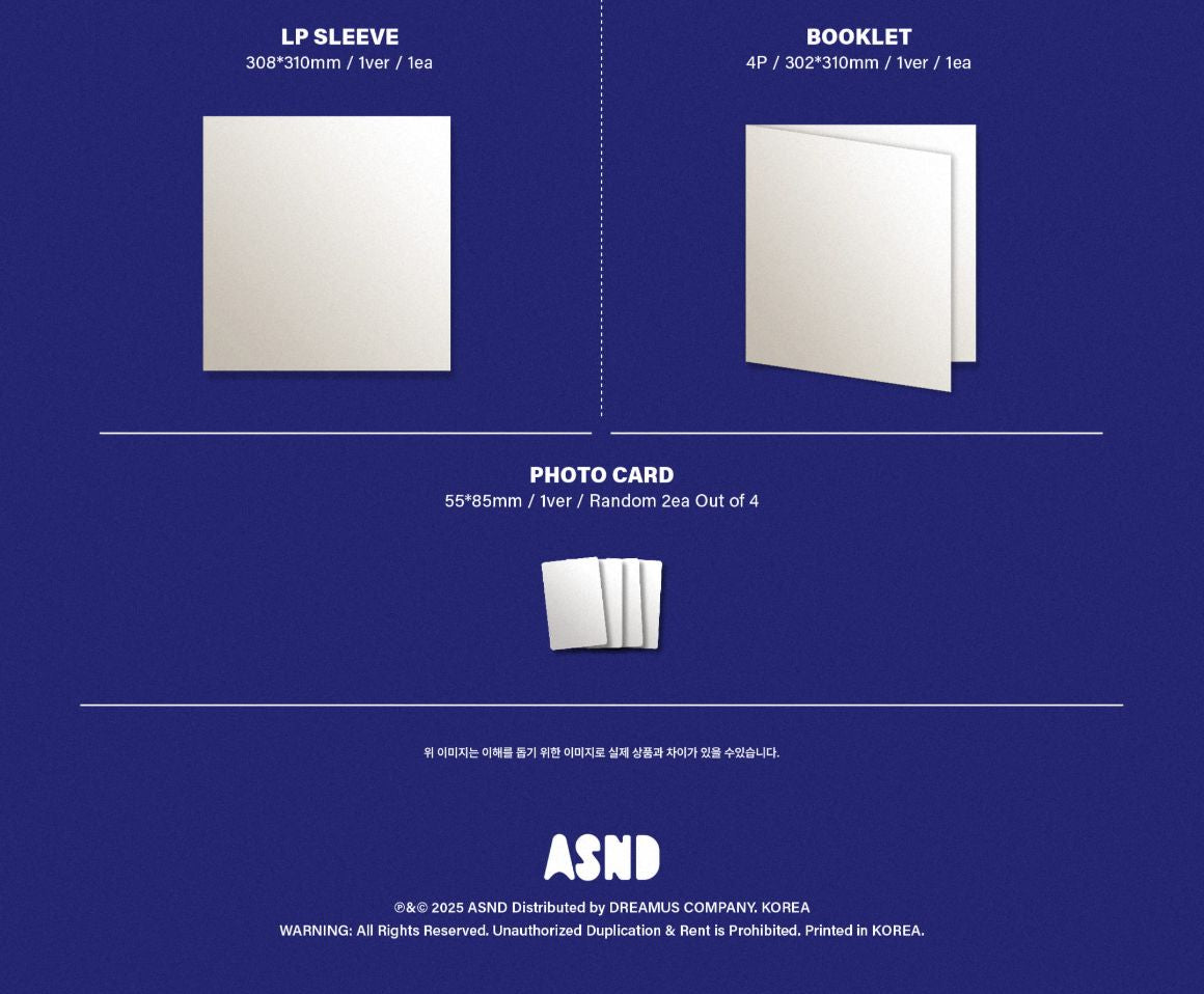 WENDY (RED VELVET) - CERULEAN VERGE (LP VER.) Nolae