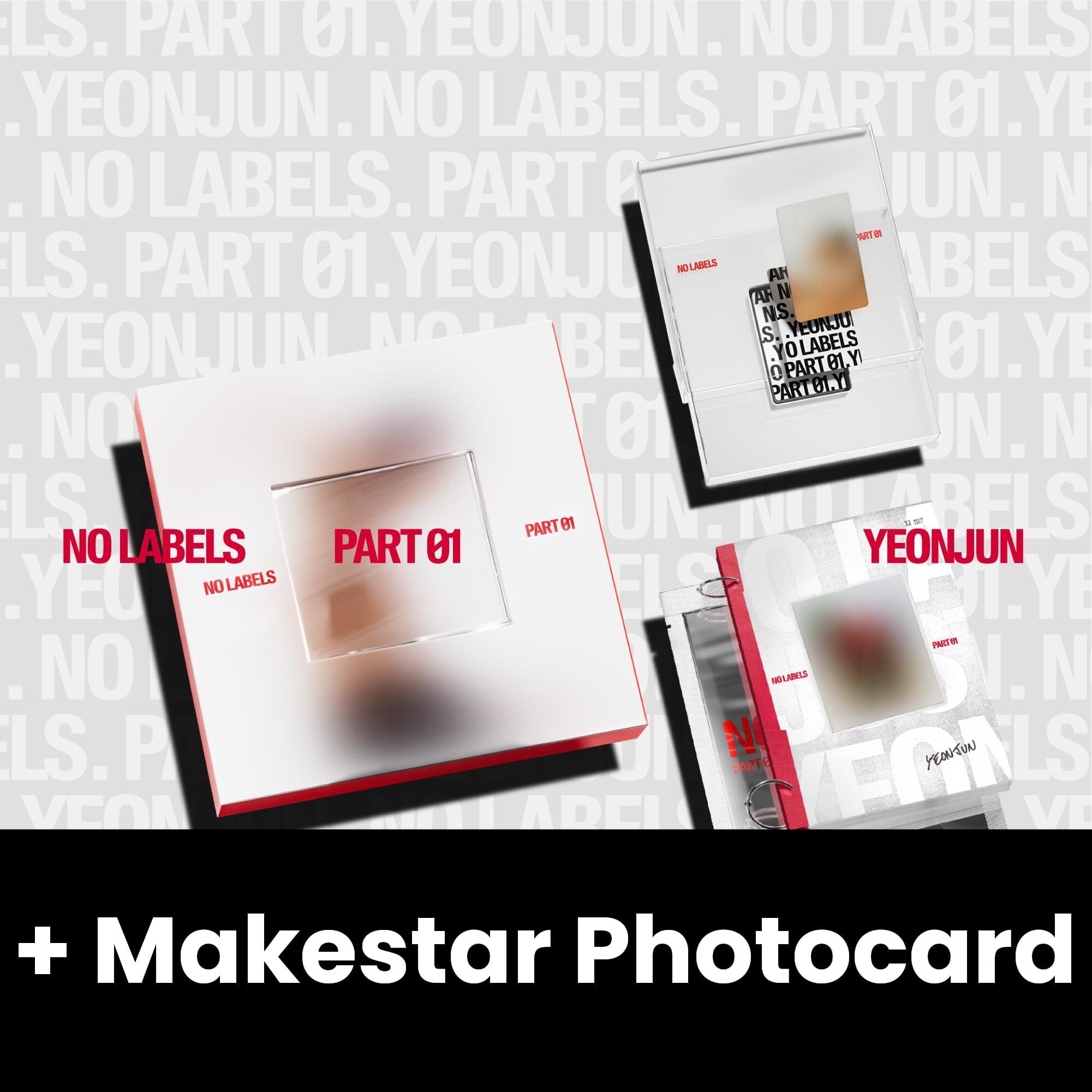 YEONJUN (TXT) - NO LABELS: PART 01 + Makestar Photocard Nolae