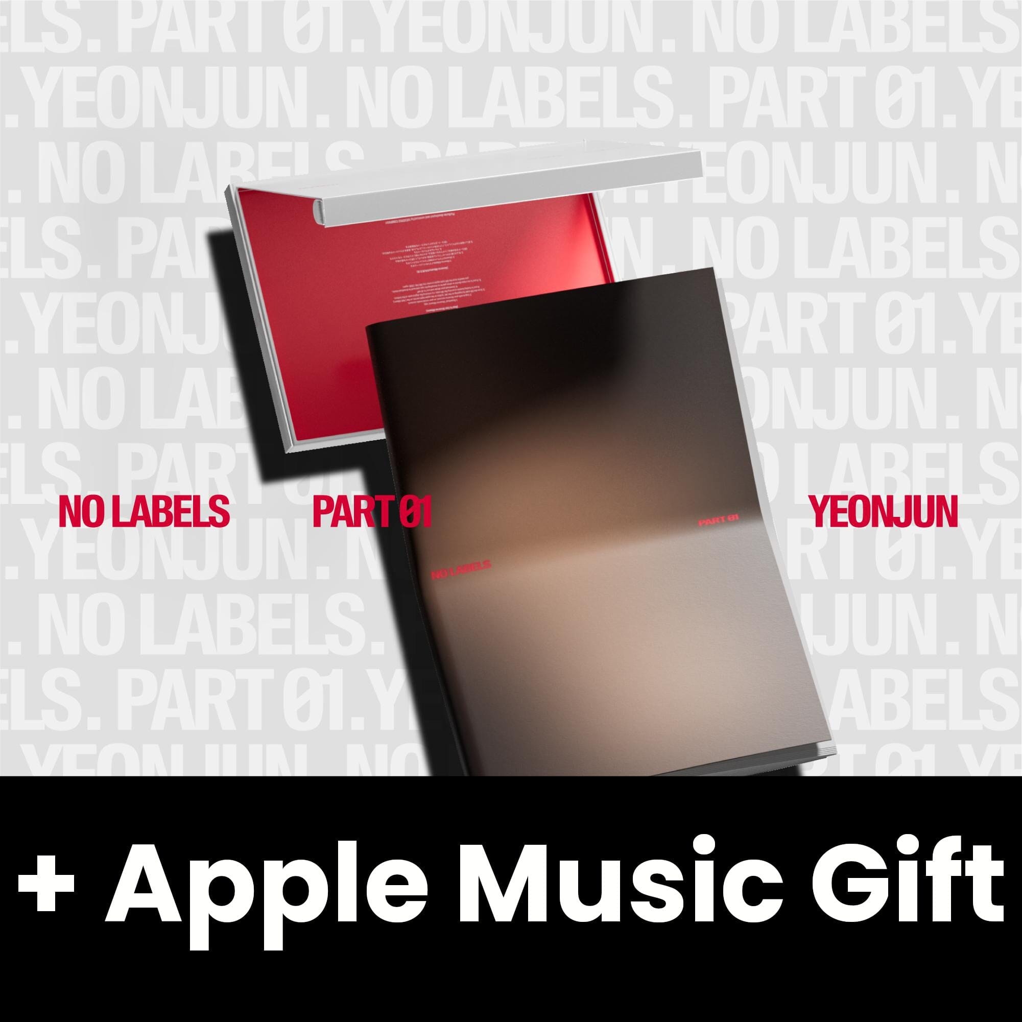YEONJUN (TXT) - NO LABELS: PART 01 (WEVERSE ALBUMS VER.) + Apple Music Gift Nolae