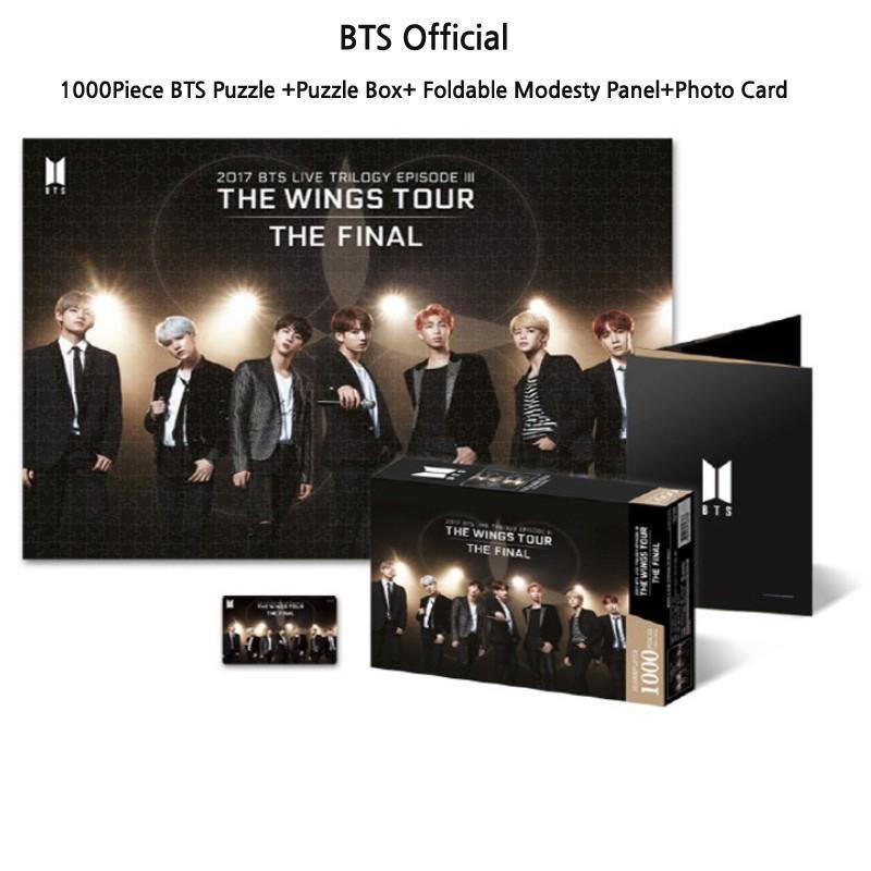 BTS - Official The Wings Tour Puzzle - BTS Merchandise