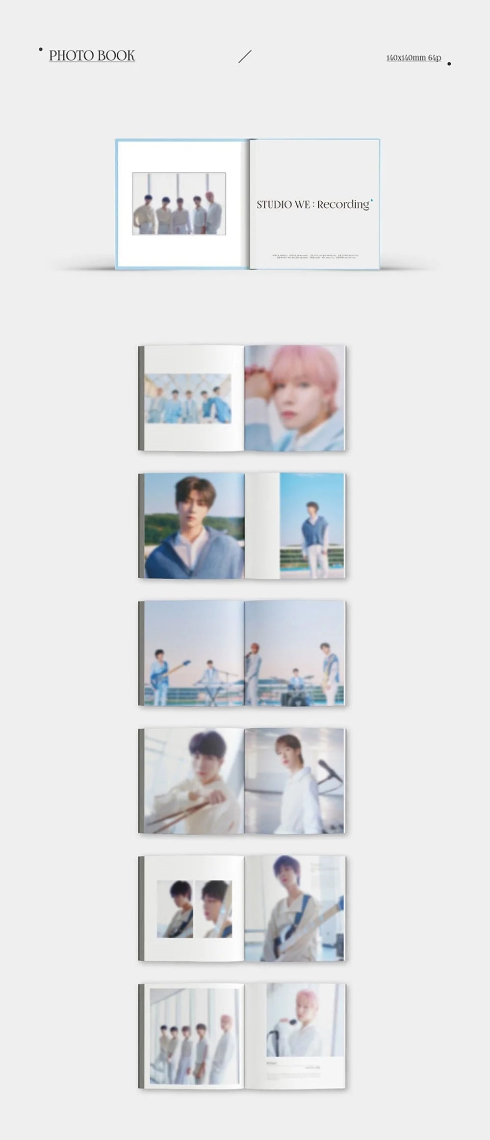 ONEWE - STUDIO WE RECORDING 3 (3RD DEMO ALBUM) Nolae Kpop