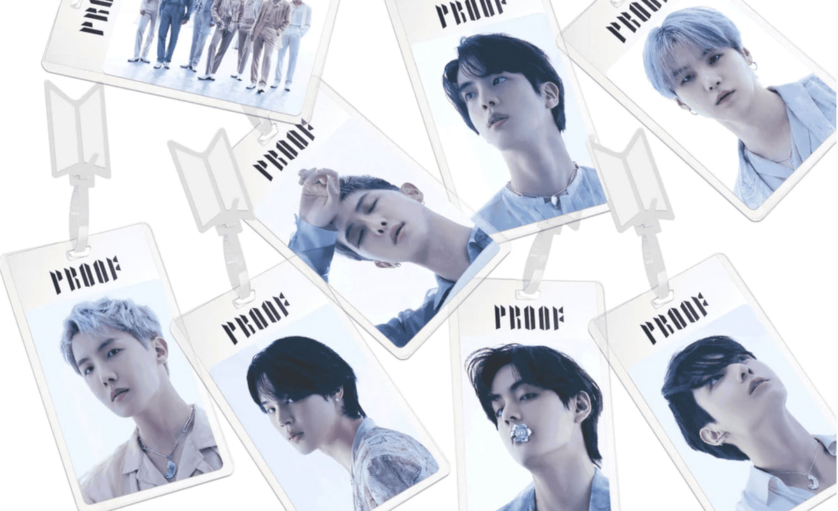 Wir haben Neues von BTS im Shop: 3D Lentikular Straps!