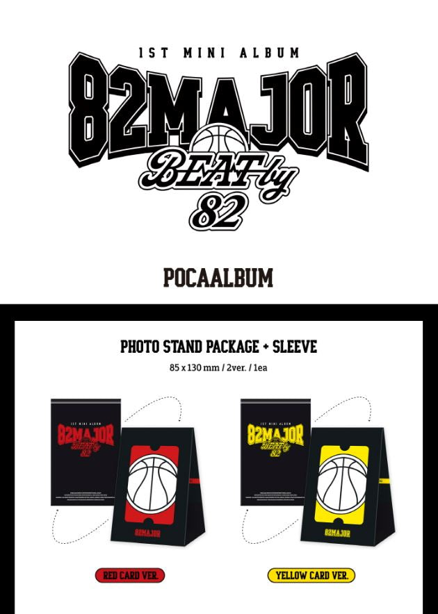 82MAJOR - BEAT BY 82 (1ST MINI ALBUM) POCA ALBUM Nolae