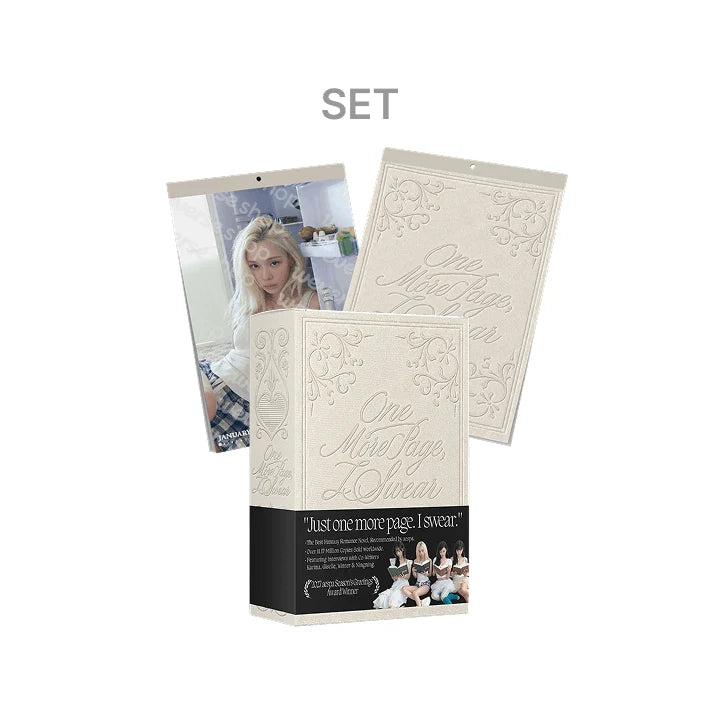 AESPA - 2027 SEASON'S GREETINGS